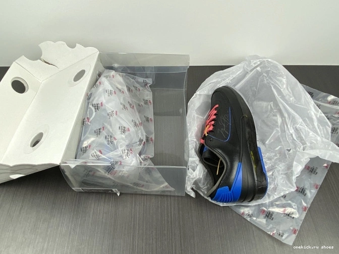 Rep SP Low Retro DJ4375-004 Jordan 2 Off-White Blue Black 0613